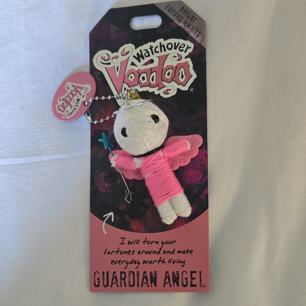 Watchover Voodoo Doll Keychain – Guardian Angel – Good‎ Luck Charm, Collectible
